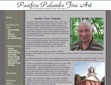 Tablet Screenshot of pacificopalumbofineart.com